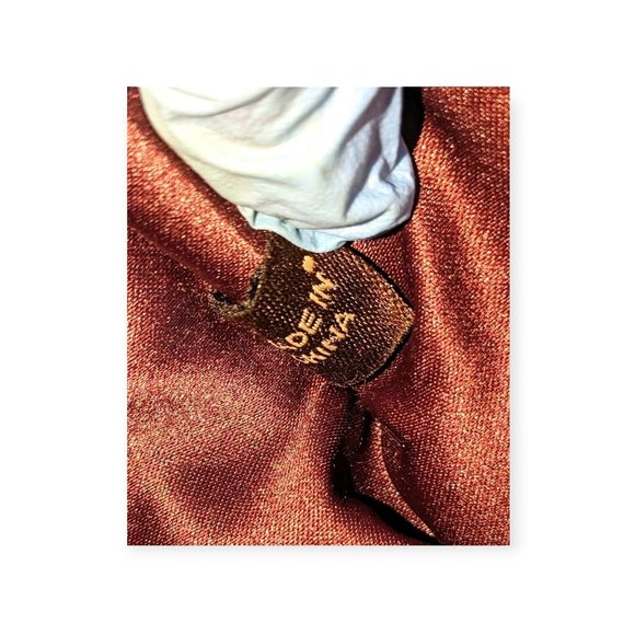 Red Patent Leather Satchel Carry-All Stitch Monogram Bag 2011 🎉 - Picture 4 of 16